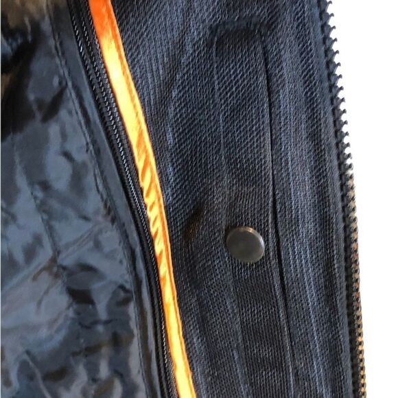 First Classics Men’s XL Black Padded Polyester Mesh Moto Jacket - Picture 2 of 14